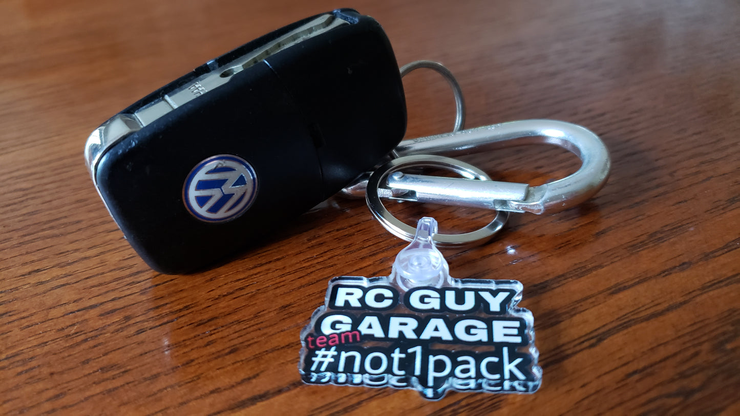 Team #not1pack Keychain