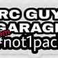 RC GUY GARAGE Sticker